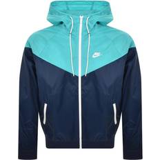 Nike Men's Sportswear Windrunner Hooded Jacket - Midnight Navy/Dusty Cactus/Sail