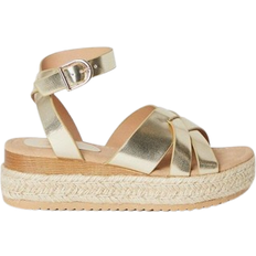 Best Espadrilles Dorothy Perkins Rudi Interwoven - Gold