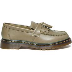 13.5 - Unisex Low Shoes Dr. Martens Adrian Carrara Leather Tassel - Olive