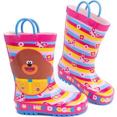 Hey Duggee Wellington Boots with Handles Girls Pink