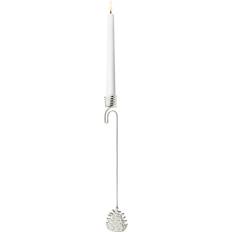 Georg Jensen 382488 Palladium Plated Candlestick 16.7cm