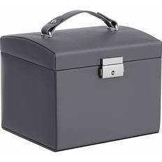 Grey Jewellery Storage Pricenet jewellery box, Grey 3-Tier