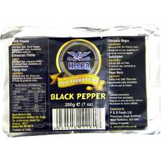 Heera Mini Pappadums Black Pepper Flavour 200g x 2