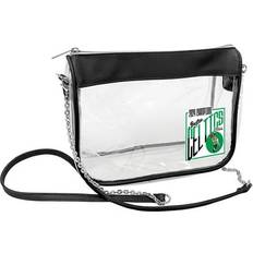 Boston Celtics Sports Fan Products Logo Brands Boston Celtics 2024 NBA Finals Champions Hype Stadium Crossbody Clear Bag