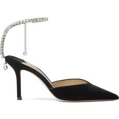 Jimmy Choo Saeda 85 - Black/Crystal