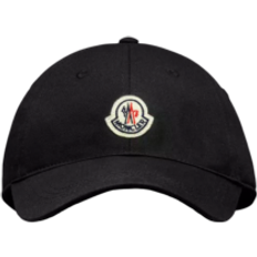 Moncler Gabardine Cap - Black