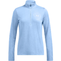 Under Armour Women's Tech Twist 1/2 Zip Sweatshirt - Horizon Blue/White