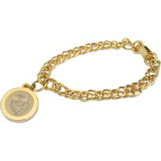 Jardine Women's Gold Duquesne Dukes Charm Bracelet