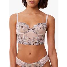 B - Women Lingerie Sets Triumph Floral Underwired Corset Bra