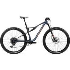 Orbea Fully Damped MTB Oiz H20 2024 - Moondust Blue-Leo Orange Matt Unisex