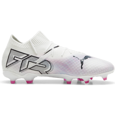 Puma Youth Future 7 Pro FG/AG - White/Black/Poison Pink