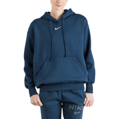 Nike Sportswear Phoenix Fleece Women's Oversized Pullover Hoodie - Armory Navy/Sail