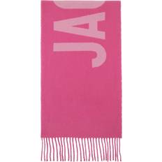 Jacquemus Fringe Logo Scarf - Pink