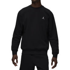 Nike Jordan Brooklyn Fleece Men's Crew Neck Sweatshirt - Black/White