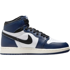 Nike Air Jordan 1 High OG GS - Midnight Navy/White/Sail/Black