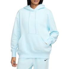 Nike Sportswear Phoenix Fleece Women's Oversized Pullover Hoodie - Glacier Blue/Sail