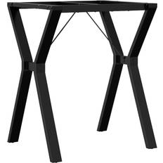 vidaXL 357929 Black Table Leg 73cm