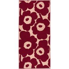 Marimekko Unikko Bath Towel Pink, Red (150x70cm)