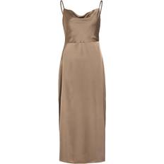 Vila Strap Occasion Dress - Fossil