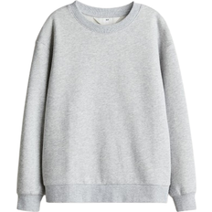 H&M Kid's Sweatshirt - Light Grey Mottled (0554141048)