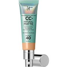 IT Cosmetics CC Natural Matte base de maquillaje en crema SPF40 #Medium