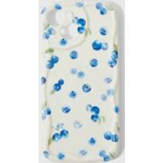 Shein Romwe Kawaii Blueberry Pattern Phone Case for iPhone 14 Pro