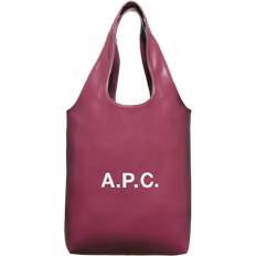 A.P.C. Ninon Small Tote Bag - Burgundy