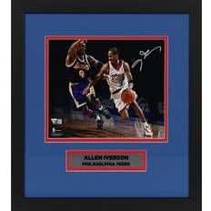 Fanatics Authentic Allen Iverson Philadelphia 76ers Framed Autographed 8" x 10" vs. Kobe Photograph with Nameplate