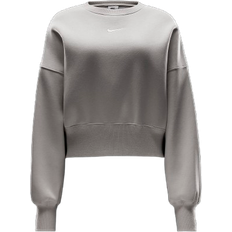 Nike Sportswear Phoenix Fleece Women's Over-Oversized Crew-Neck Sweatshirt - Light Orewood Brown/Sail