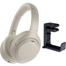 Sony Bluetooth Headphones Sony WH-1000XM4 Wireless Industry Leading Noise Canceling Headphones with Mic - Silver