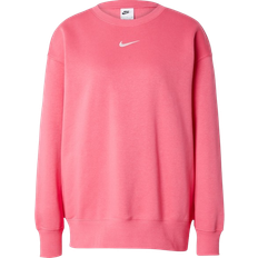 Nike Sportswear Phoenix Fleece Women's Oversized Crew Neck Sweatshirt - Aster Pink/Sail