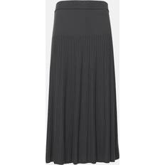 Joseph Merino Wool Midi Skirt grey