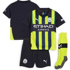 Manchester City FC Football Kits Puma Manchester City Away Mini Kit 2023/2024 1-2y, Colour: Navy