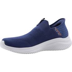 Skechers 8.5 Loafers Skechers Ultra Flex 3.0 Smooth Step Hands Free Slip-Ins Men's Shoes Navy