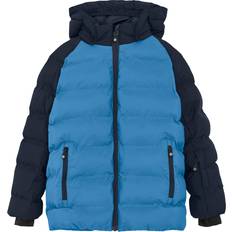 Color Kids Ski Jacket Quilt Contrast Synthetic jacket 134, blue