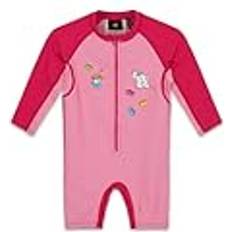 LEGO Kid's Adour 300 Swim Suit L/S Lycra 104, pink