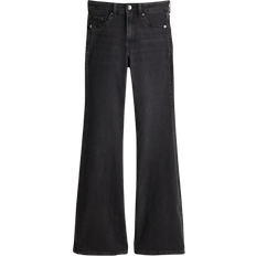 3XL - Women Jeans H&M Flared High Jeans - Black