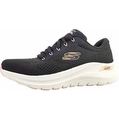 Skechers Silver - Women Shoes Skechers Women's Arch Fit 2.0 Big League Sneaker 10.0 Pewter Textile/Synthetic Vegan Machine Washable