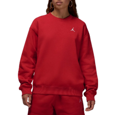 Jordan Brooklyn Fleece Round Neck Sweatshirt Women - Gym Red/White