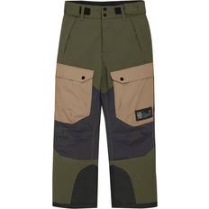 Color Kids Ski Pants Colorblock Ski trousers 128, olive