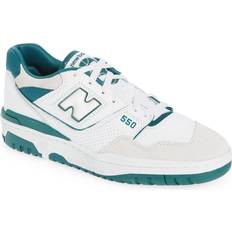 New Balance Green Basketball Shoes New Balance 550 White/Green Trainers