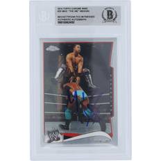 Topps The Miz WWE Autographed 2014 Chrome #33 Beckett Fanatics Witnessed Authenticated Card