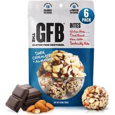 The GFB Dark Chocolate Almond Bites Protein Balls 4 Oz (6 Count)