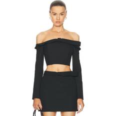 Cult Gaia Valia Top in Black Black. (also in 0, 2, 6)