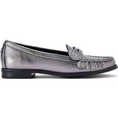 Silver - Women Loafers 'Mattie' Flats Silver