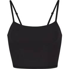 SKIMS Fits Everybody Cropped Cami - Onyx