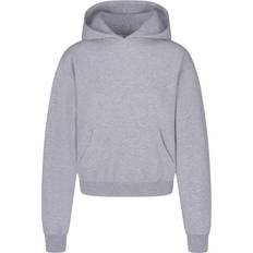 SKIMS Cotton Fleece Classic Hoodie - Heather Grey