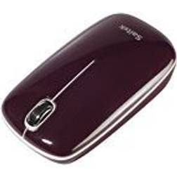 Saitek Flexi Notebook Optical Mouse Aubergine