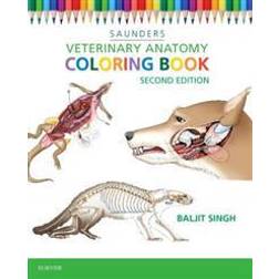 Veterinary Anatomy Coloring Book (Paperback, 2015)