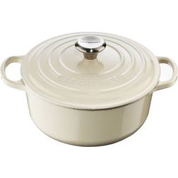 Le Creuset Creme Signature Round with lid 2.4 L 20 cm